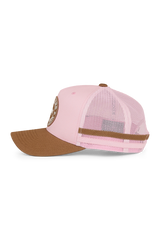 Ringers Western McCoy Kids Trucker Cap Pink/Clay