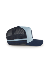 Ringers Western McCoy Kids Trucker Cap Yale Blue/Navy
