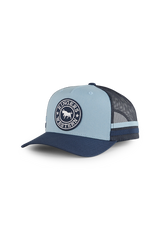 Ringers Western McCoy Kids Trucker Cap Yale Blue/Navy