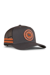 Ringers Western McCoy Trucker Cap Charcoal/Copper