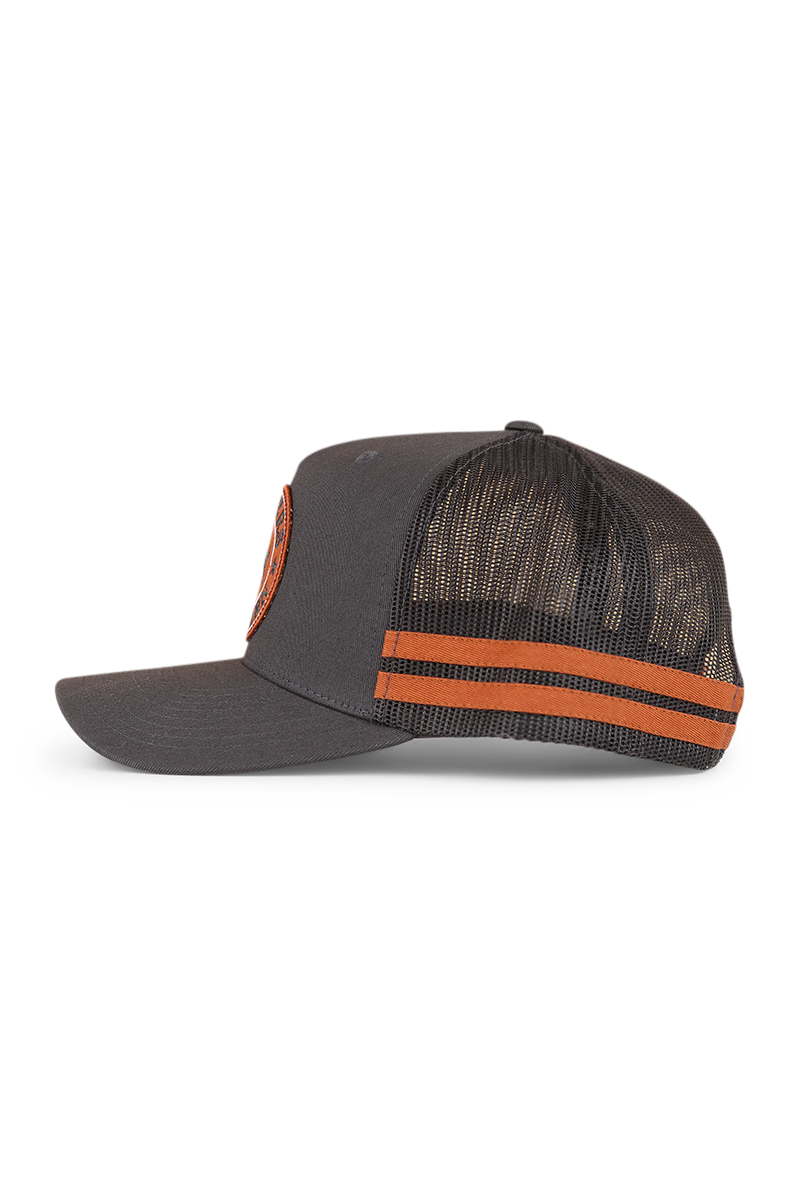 Ringers Western McCoy Trucker Cap Charcoal/Copper