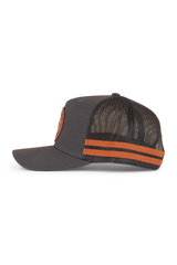 Ringers Western McCoy Trucker Cap Charcoal/Copper