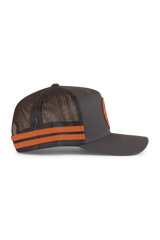 Ringers Western McCoy Trucker Cap Charcoal/Copper