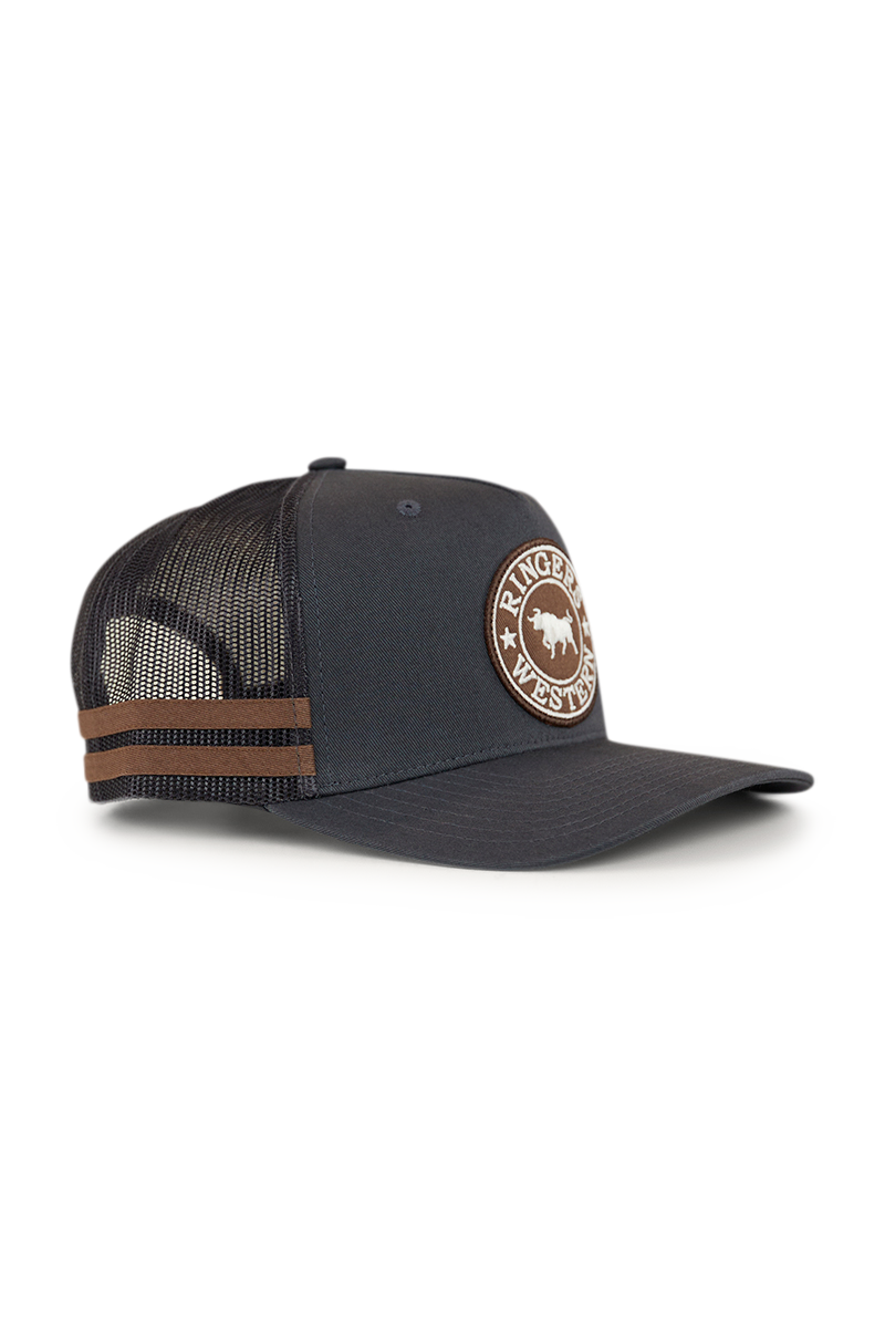 Ringers Western McCoy Trucker Cap Charcoal