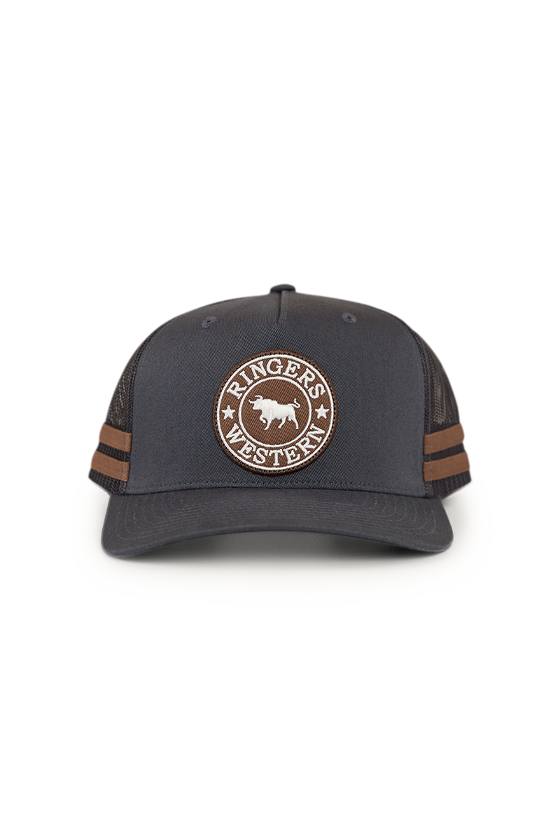 Ringers Western McCoy Trucker Cap Charcoal