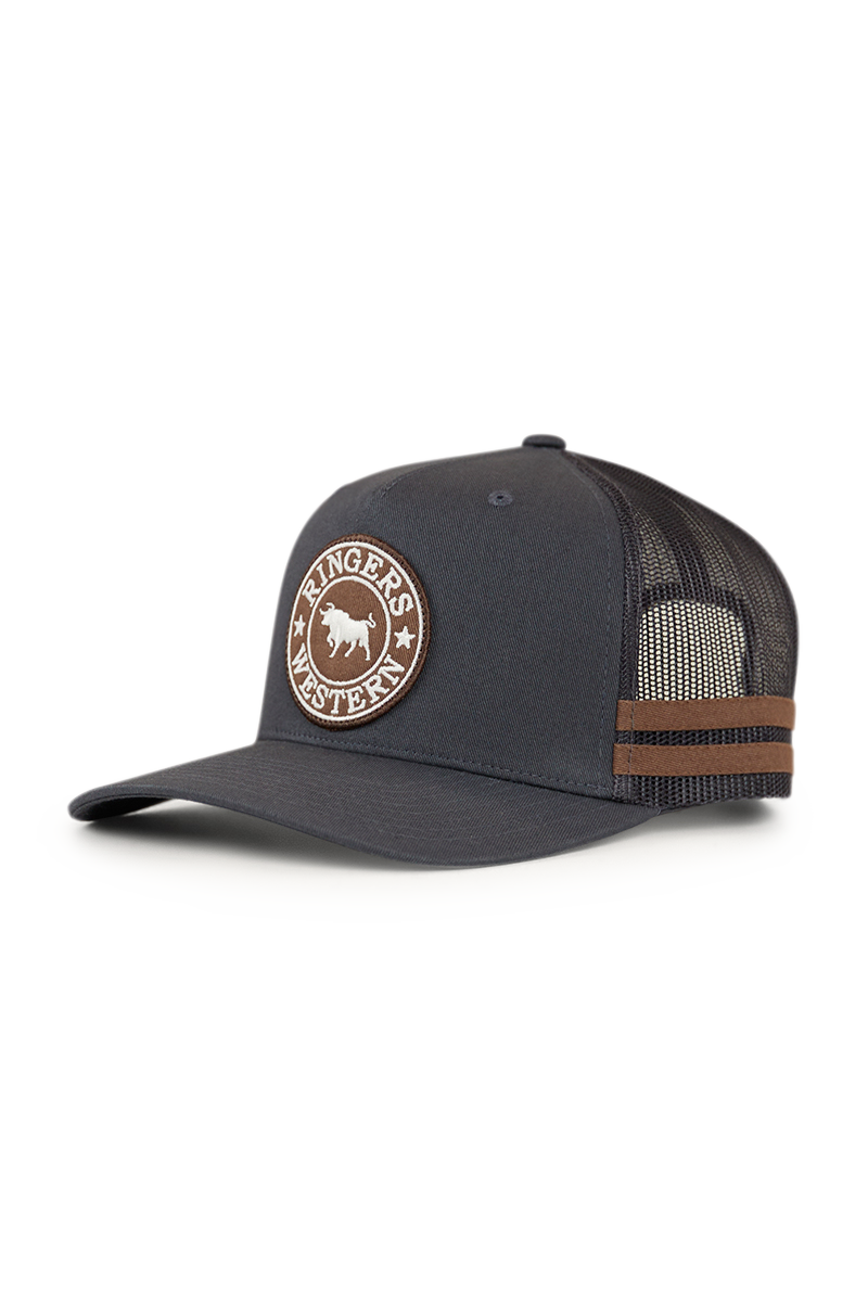 Ringers Western McCoy Trucker Cap Charcoal