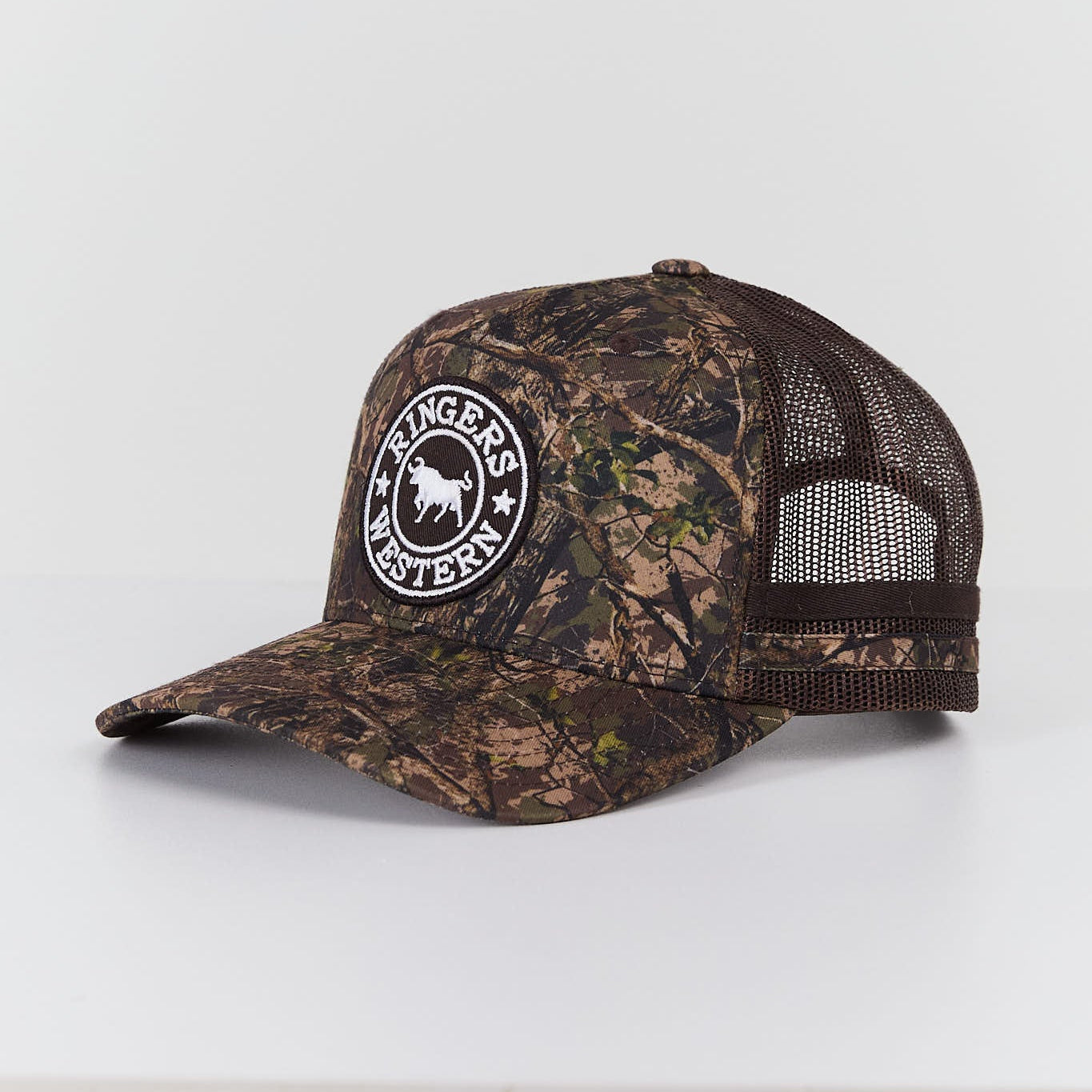 Ringers Western Mccoy Trucker Cap Origin Camo/Brown
