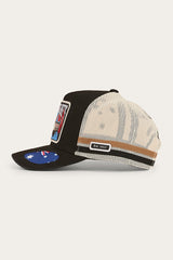 Ringers Western Mud Sweat Beers Deep Fit Trucker Cap Black