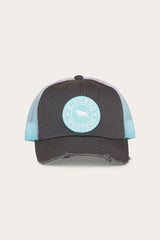 Ringers Western Quinn Trucker Cap Charcoal/Mint