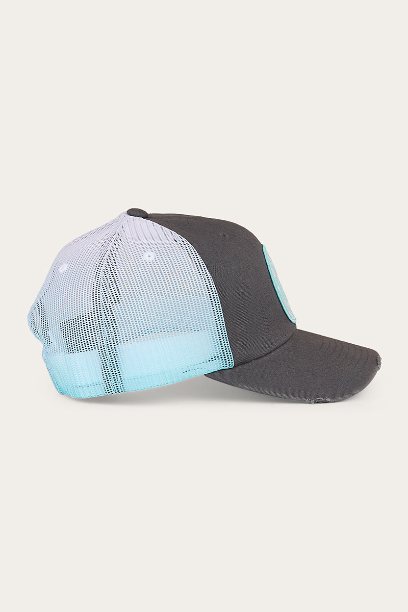 Ringers Western Quinn Trucker Cap Charcoal/Mint