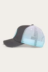 Ringers Western Quinn Trucker Cap Charcoal/Mint