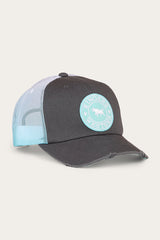 Ringers Western Quinn Trucker Cap Charcoal/Mint