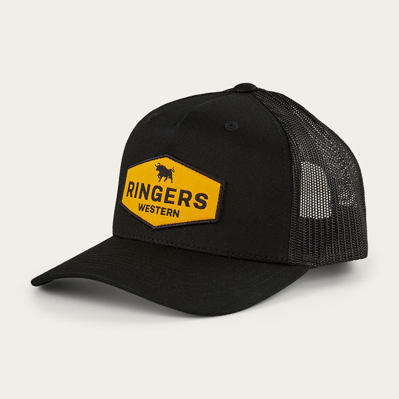Ringers Western Scotty Trucker Cap Black