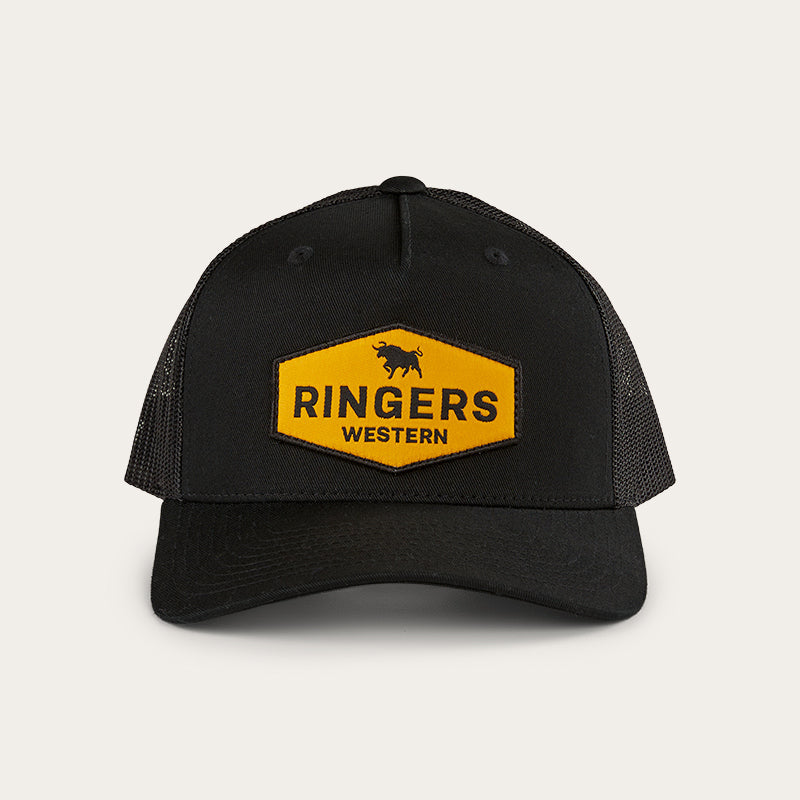 Ringers Western Scotty Trucker Cap Black