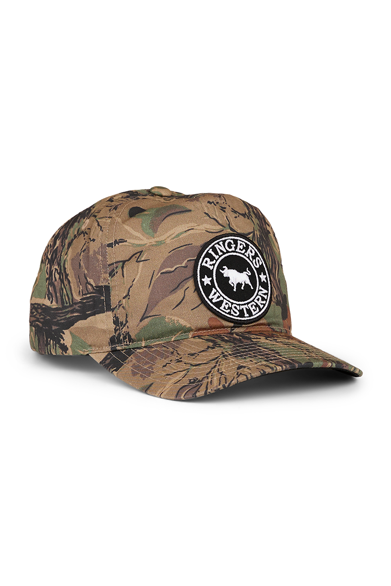 Ringers Western Signature Bull Blackwater Cap Camo
