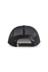 Ringers Western Signature Bull Trucker Cap Black with Black & Pink Patch
