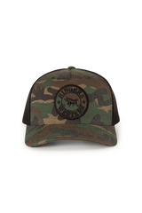 Ringers Western Signature Bull Trucker Cap Camo/Black