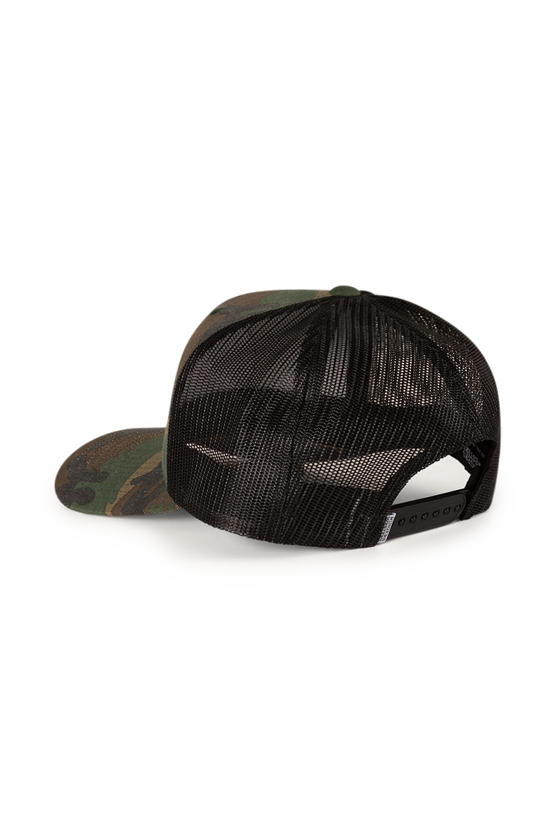 Ringers Western Signature Bull Trucker Cap Camo/Black