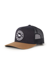 Ringers Western Signature Bull Trucker Cap Dark Navy/Clay