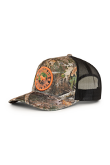 Ringers Western Signature Bull Trucker Cap Leaf Camo/Orange