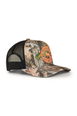 Ringers Western Signature Bull Trucker Cap Leaf Camo/Orange