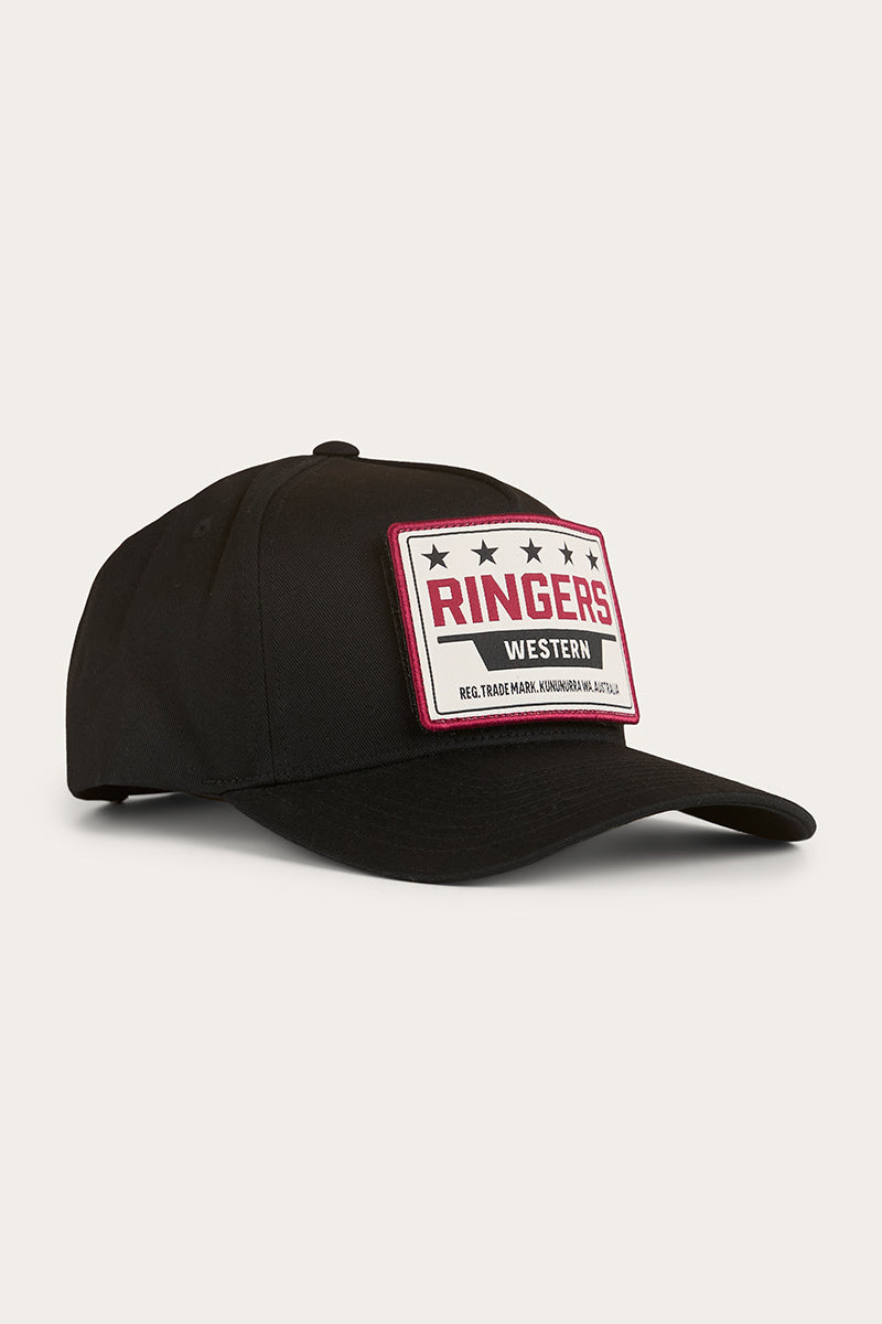 Ringers Western Switcheroo Baseball Cap Black