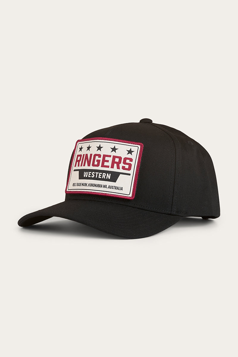 Ringers Western Switcheroo Baseball Cap Black