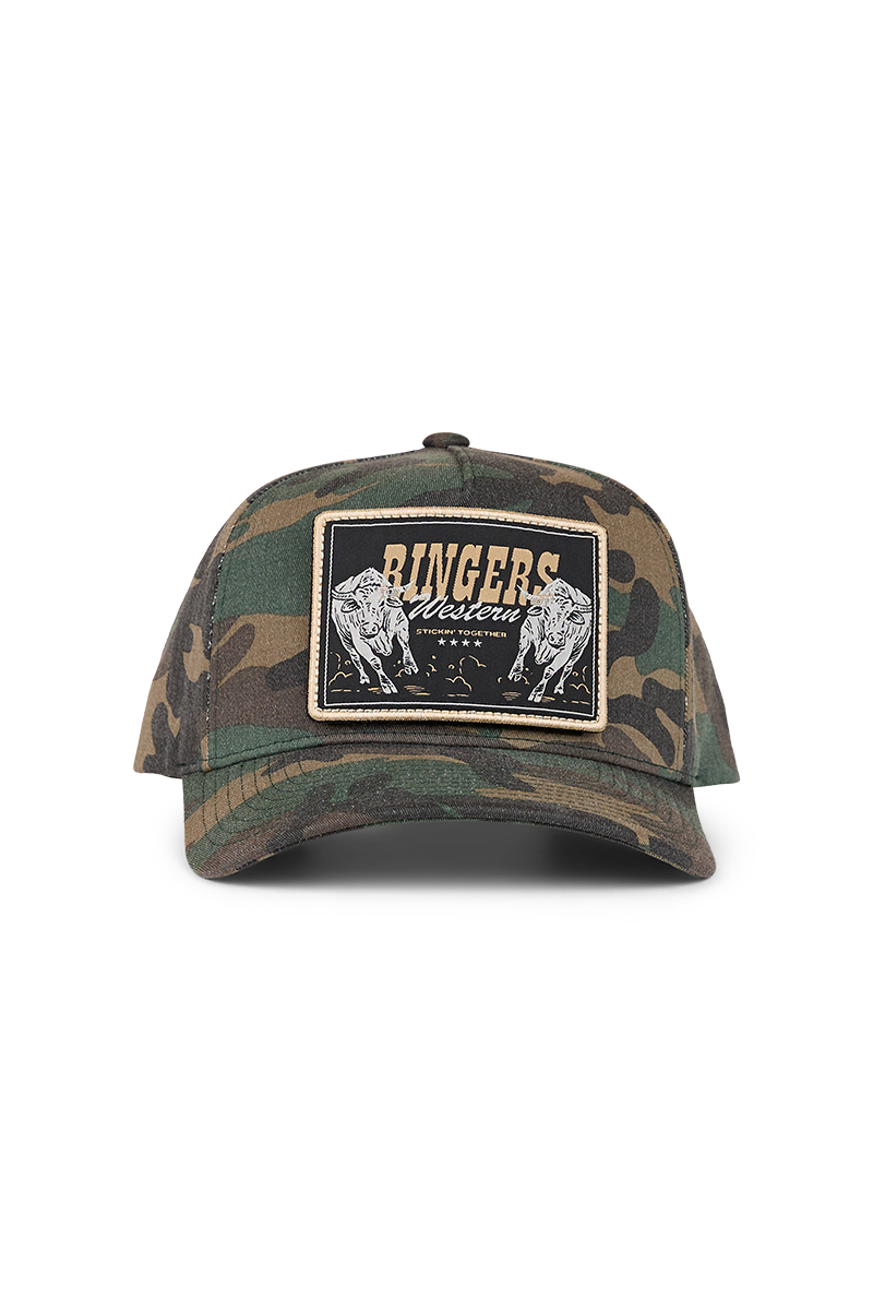Ringers Western Switcheroo Baseball Cap Camo