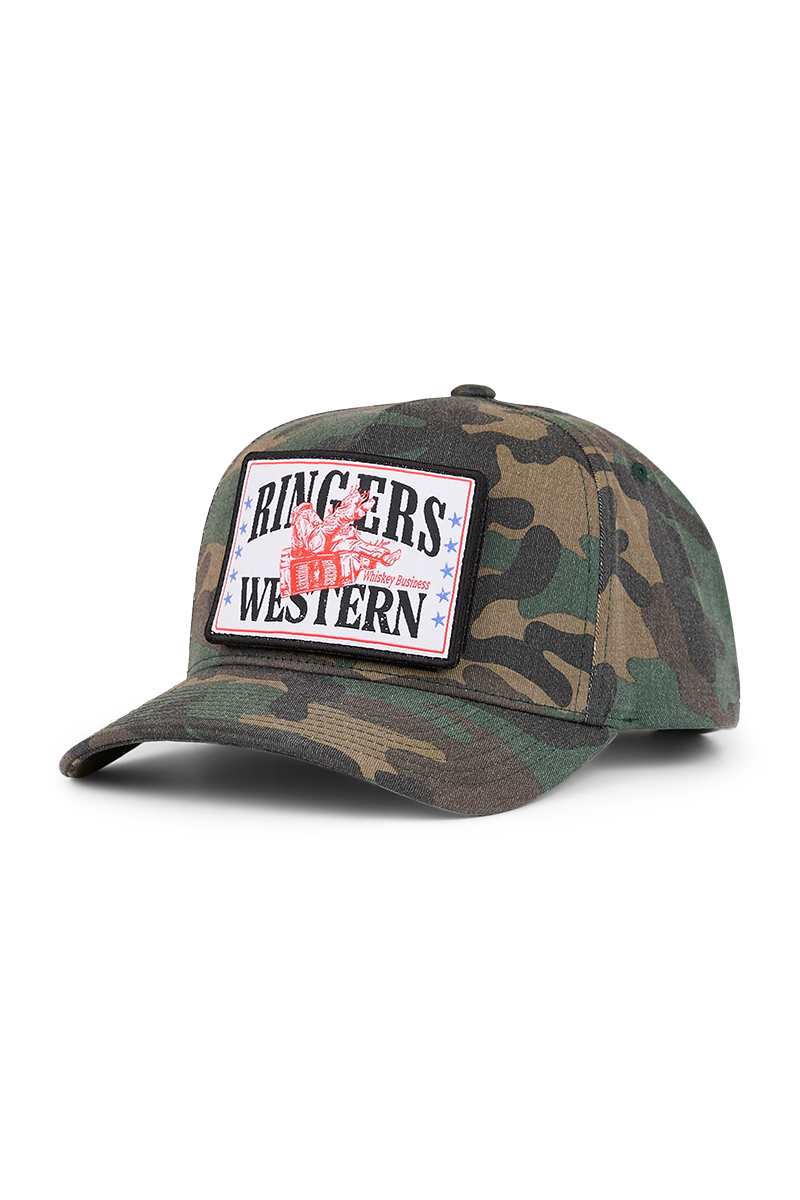 Ringers Western Switcheroo Baseball Cap Camo
