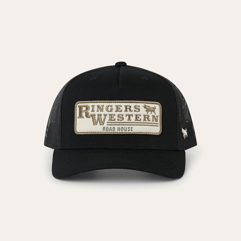 Ringers Western The Original Roadhouse Trucker Cap Black