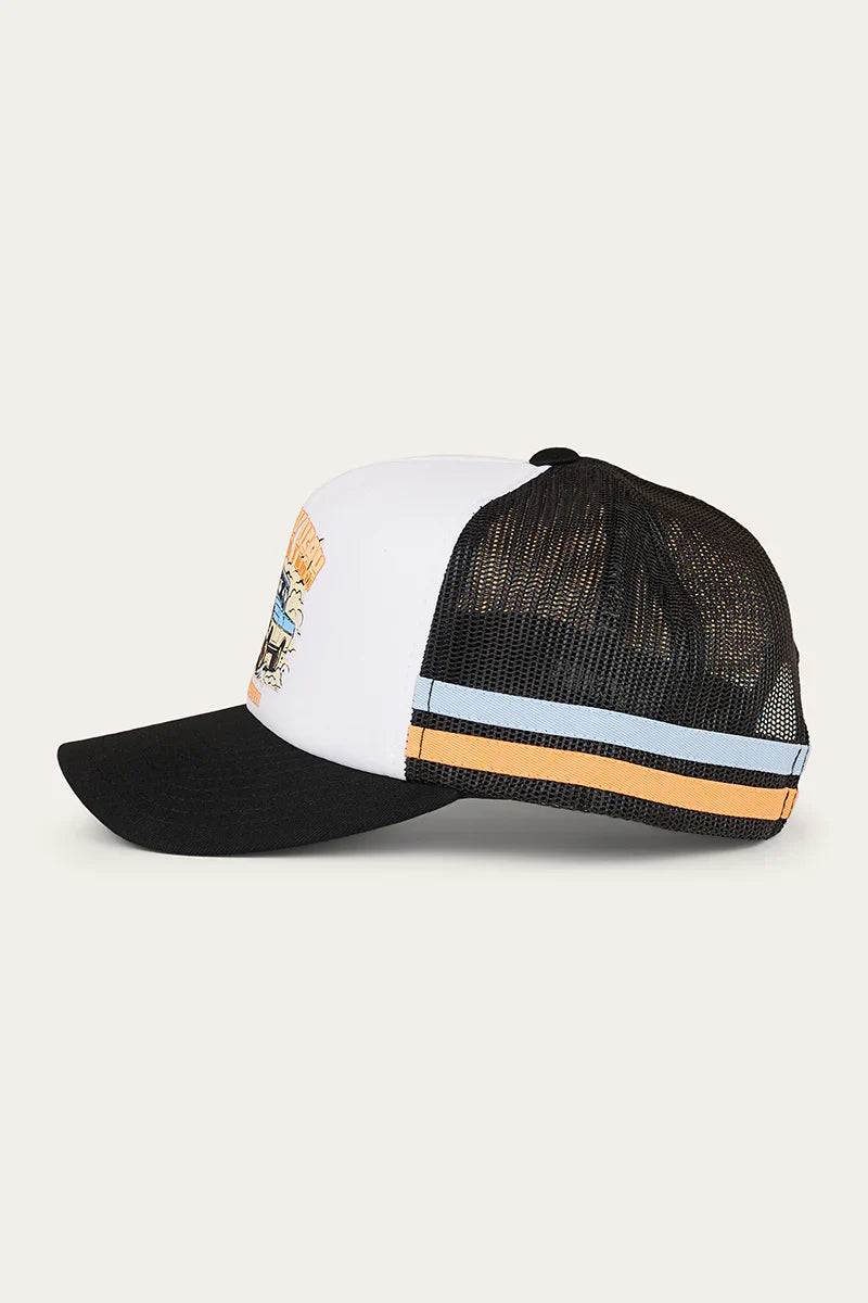 Ringers Western Truck Yeah Kids Foam Trucker Cap White/Black