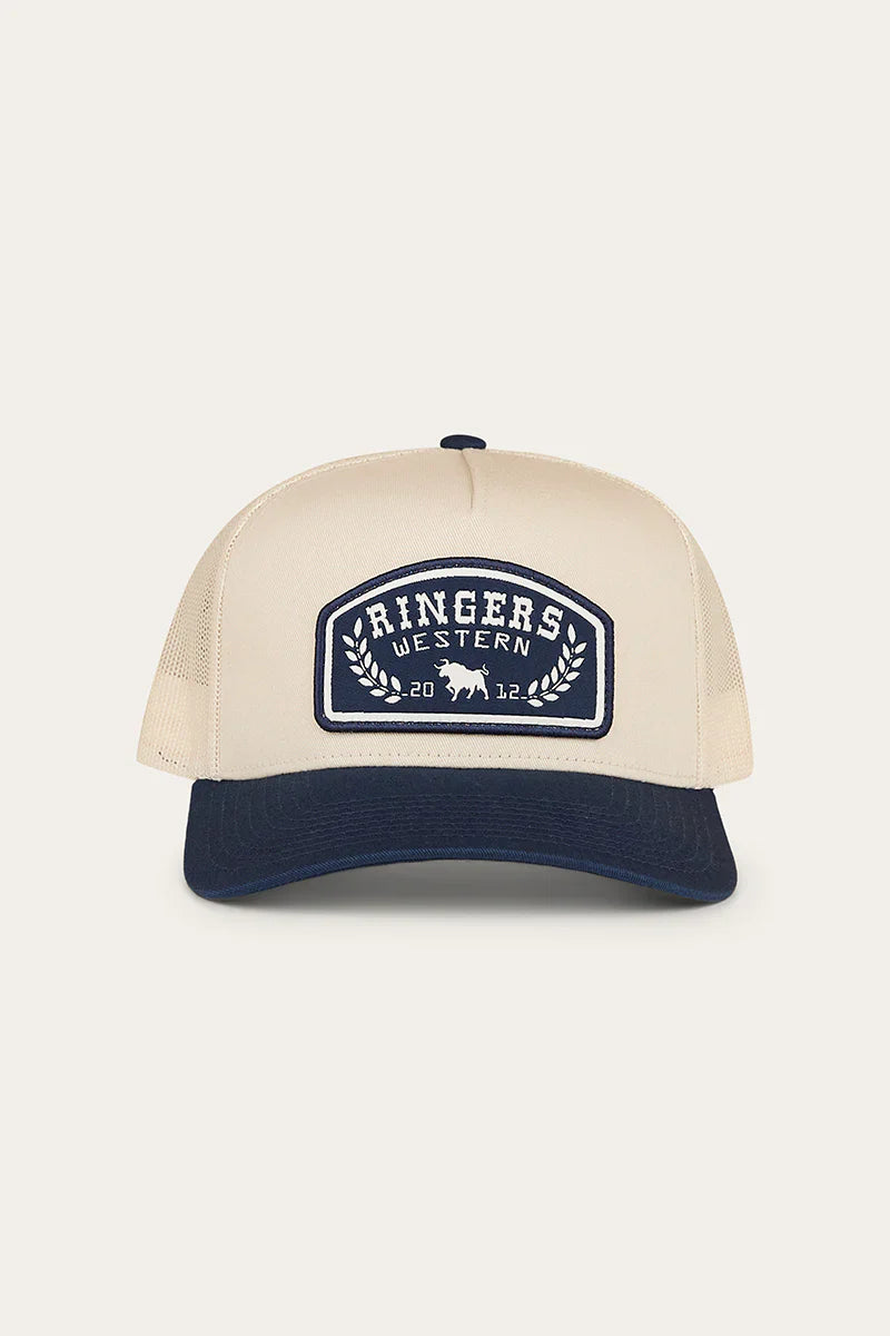 Ringers Western Wheatbelt Trucker Cap Off White/Navy