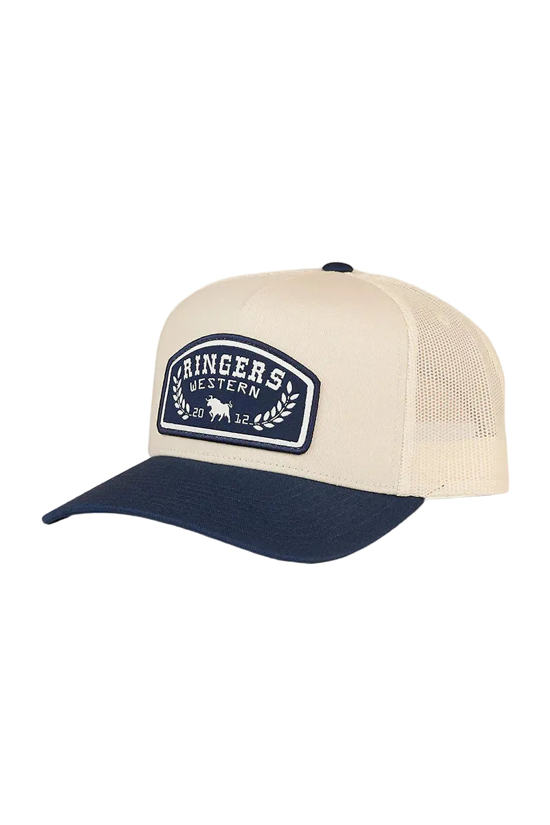 Ringers Western Wheatbelt Trucker Cap Off White/Navy
