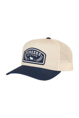 Ringers Western Wheatbelt Trucker Cap Off White/Navy
