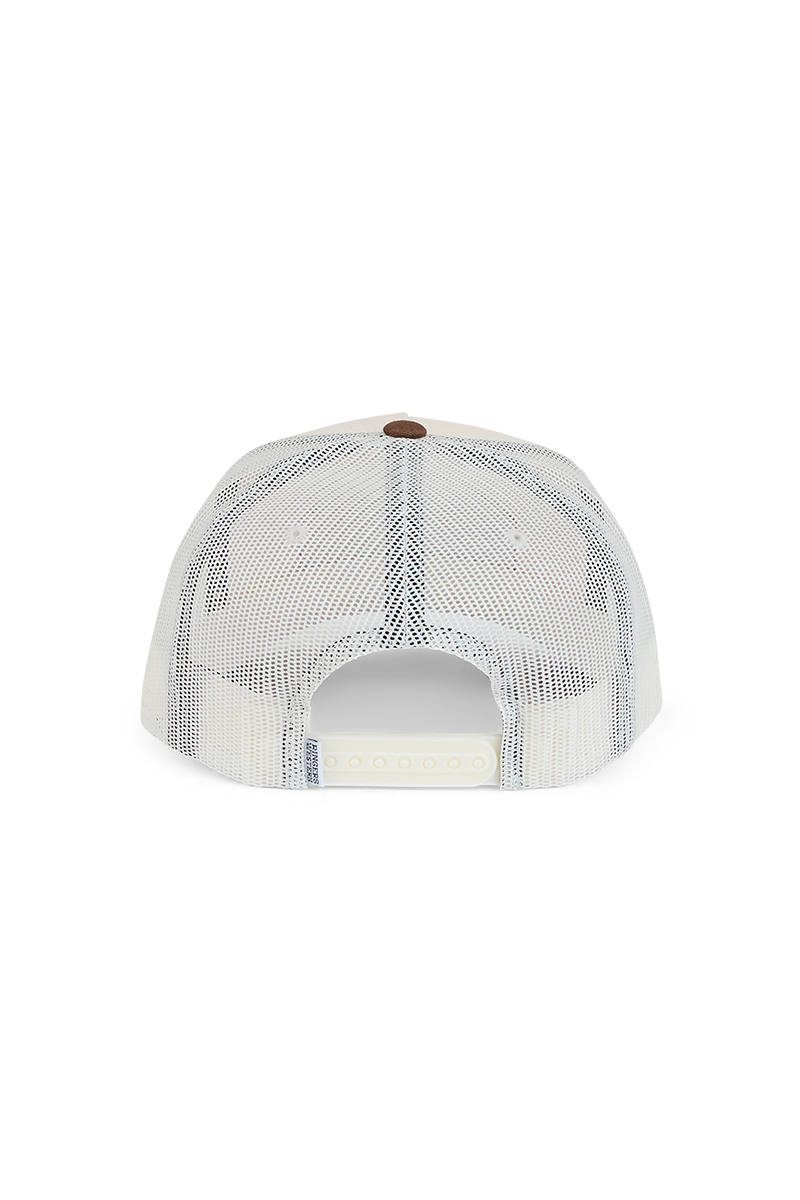 Ringers Western Wheatbelt Trucker Off White/Chocolate