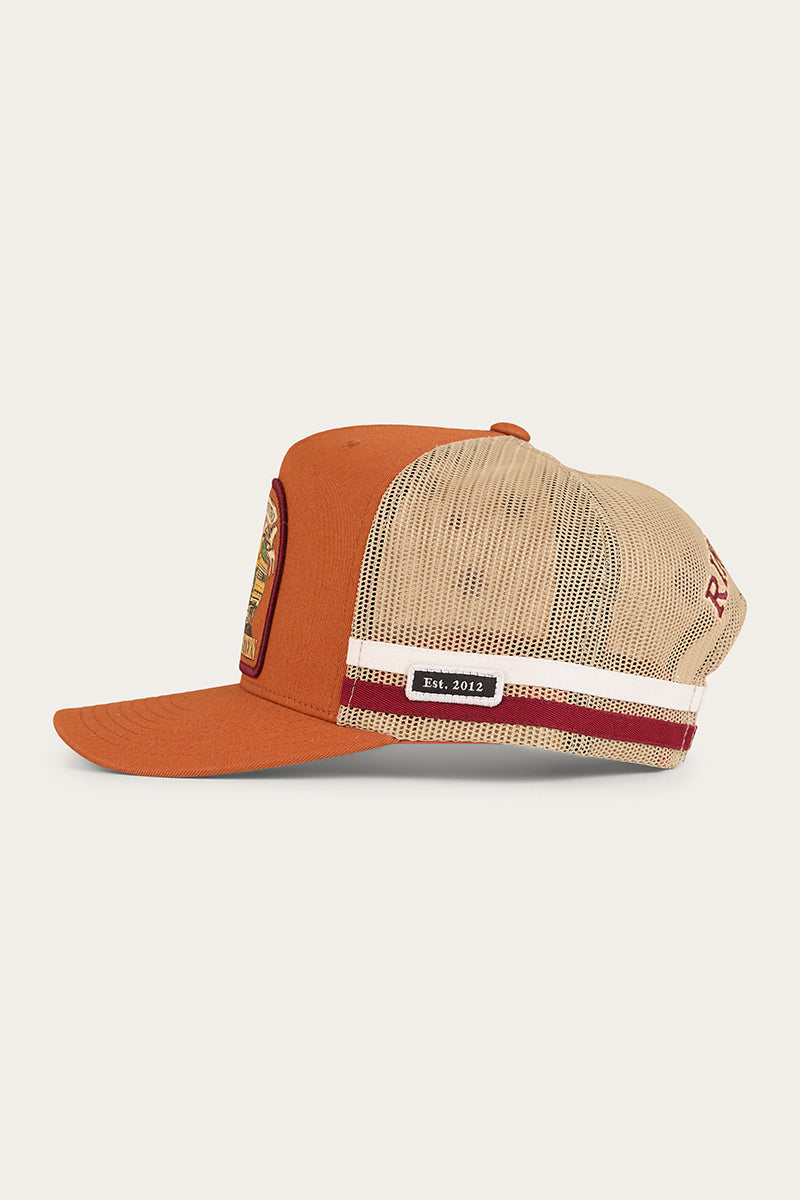 Ringers Western Workhorse Deep Fit Trucker Cap Rust