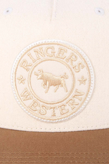 Ringers Western Signature Bull Trucker Cap Beige/Clay