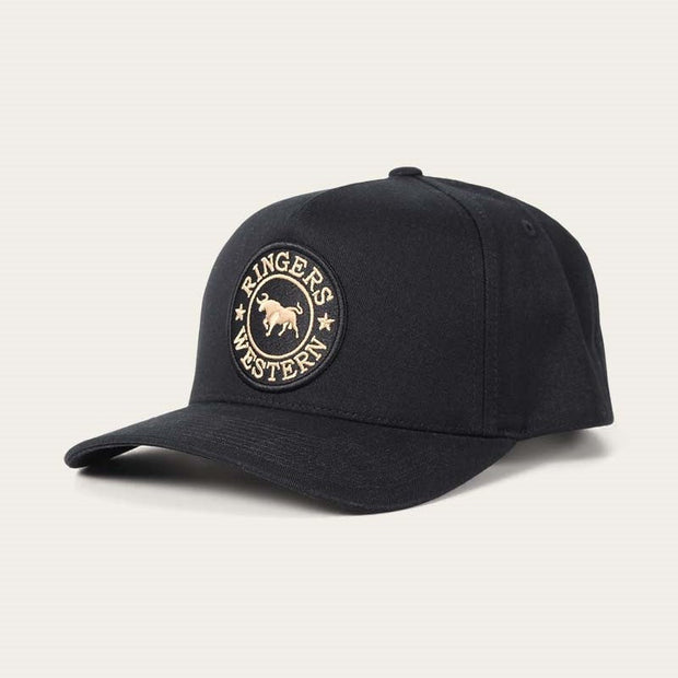 Ringers Western Grover Baseball Cap Black/Clay