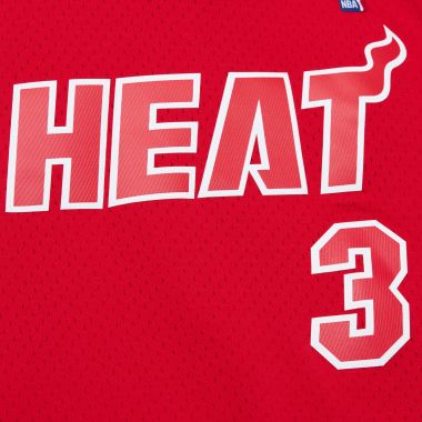 Mitchell & Ness NBA Swingman Jersey 2012 Christmas Day Miami Heat Dwyane Wade Red