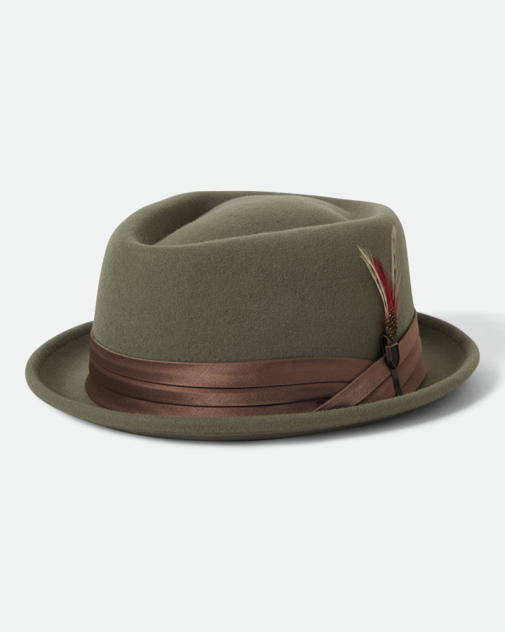 Brixton Stout Pork Pie Olive Surplus/Bronze