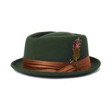 Brixton Stout Pork Pie Moss/Bronze