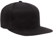 Flexfit 110 Premium Flat Peak Black