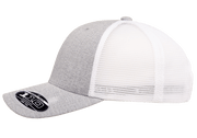 Flexfit 110 Mesh Trucker Melange Silver White
