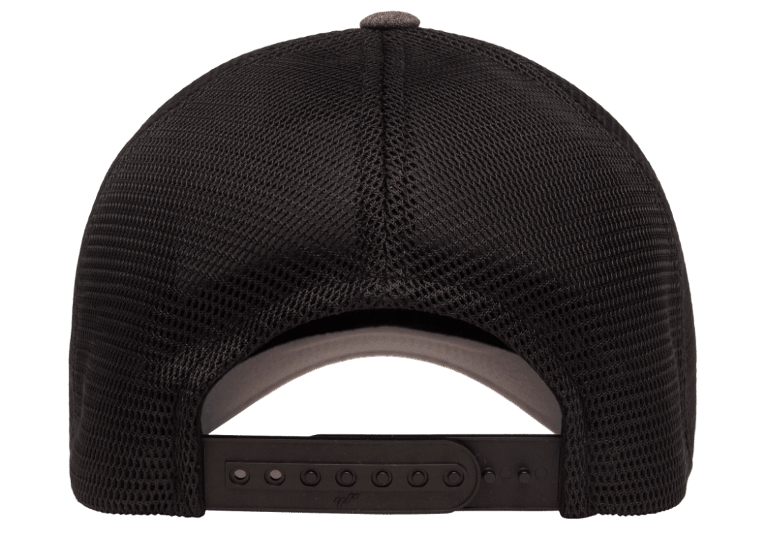 Flexfit 110 Mesh Trucker Melange Charcoal Black