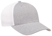 Flexfit 110 Mesh Trucker Melange Silver White