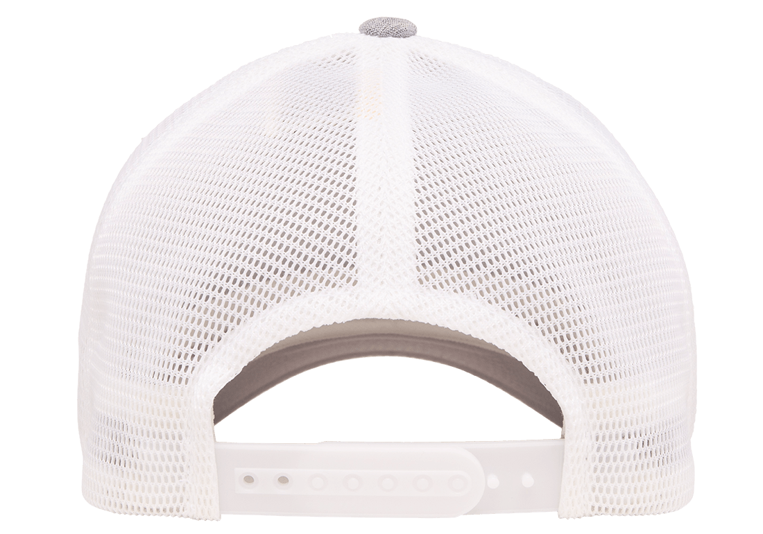 Flexfit 110 Mesh Trucker Melange Silver White