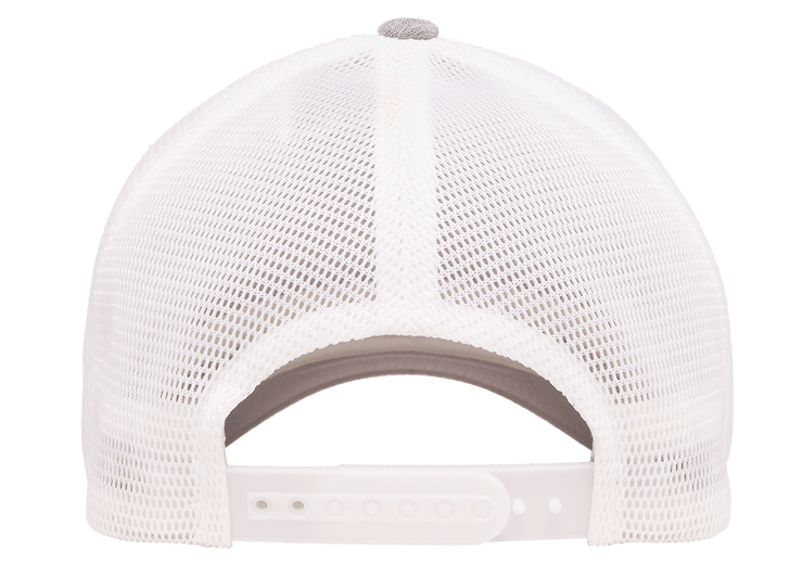 Flexfit 110 Mesh Trucker Melange Silver White