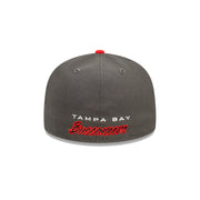 New Era 59Fifty NFL Rear Script Tampa Bay Buccaneers