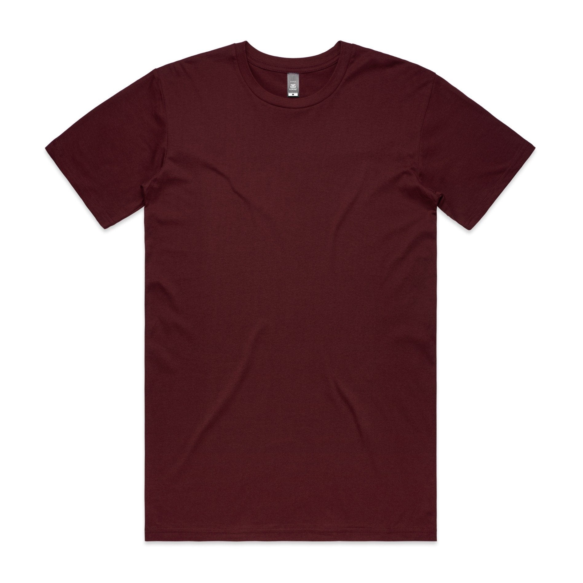 AS Colour Staple Tee Burgundy - Cap Z