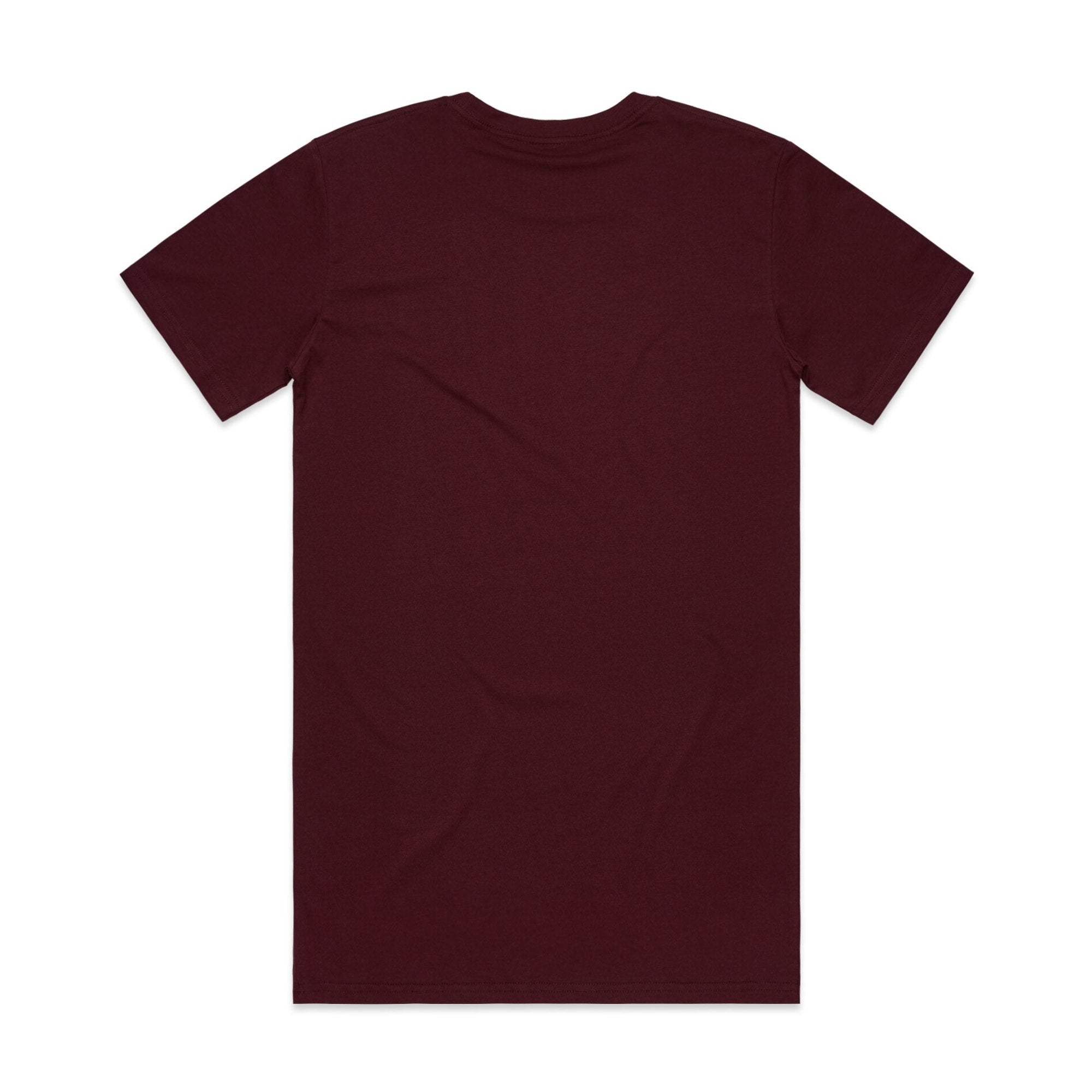 AS Colour Tall Tee Burgundy Img - Cap Z
